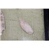 Image 9 : (27) Native American ARROWHEADS or Spear Points in a Display Case