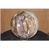 Image 6 : Big Arizona Rainbow PETRIFIED WOOD Sphere, Weight: 12 lbs