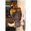 Image 4 : "Lady Justice" Reproduction GOLDEN EAGLE on a Branch Perch and Wood Plaque