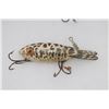 Image 6 : (7) Wood FISHING LURES from the 1920s-1950s in a Display Case