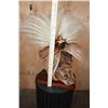 Image 15 : BIRD OF PARADISE Perched on a Wood Log and Plaque