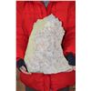 Image 1 : XL Natural Arkansas CLEAR QUARTZ Cluster on GREEN CHLORITE Specimen, Weight: 20 lbs
