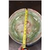 Image 3 : Big BOWL Carved from a Single Piece of GREEN BANDED ONYX