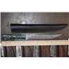 Image 4 : (10) Fixed Blade Damascus Steel KNIVES including (1) Big Filet KNIFE