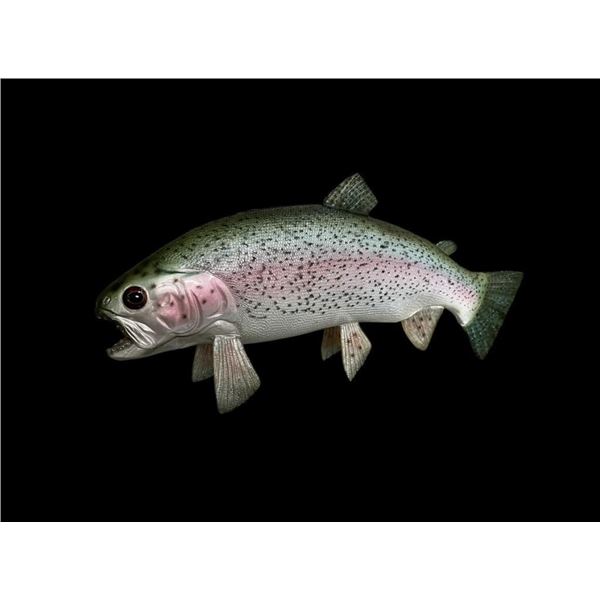 *New in Box* Reproduction RAINBOW TROUT Fish Mount