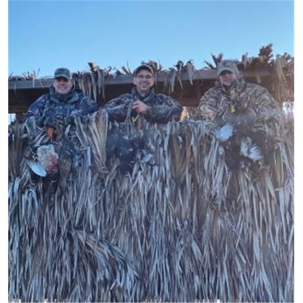 SCWA Duck Club 2026 Duck Hunt 3 People, 1 Day