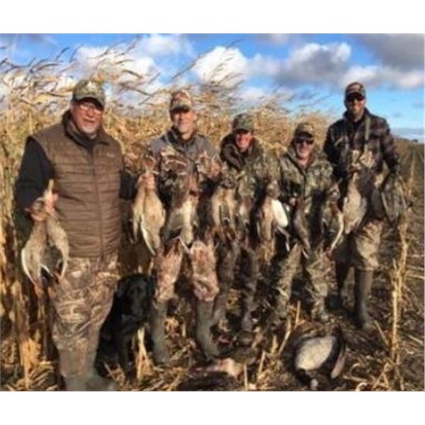 North Dakota Opening Week Duck and Goose Hunt – 2 person, 3 days 3 nights, October 2 [x=#82