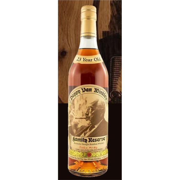 Limited Edition Pappy Van Winkle 23-year Kentucky Straight Bourbon Whiskey