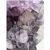 Image 6 : 16 INCH CIRCUMFERENCE AMETHYST SPHERE WITH CALCITE  FROM BRAZIL
