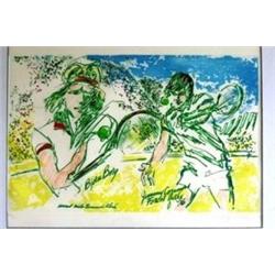 "Borg/Connors" Leroy Neiman