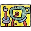 Image 1 : "Flower" K Haring