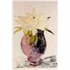 Image 1 : Warhol "Flowers" Hand-colored Screenprint