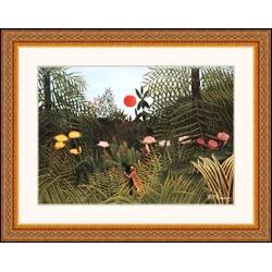 "Virgin Forest" Henri Rosseau