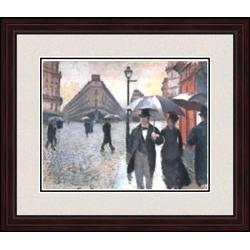 "Paris, a Rainy Day, 1877" Gustave Caillebotte