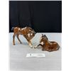 Image 1 : 2 Made in England Beswick Horses,1 Has Repair
