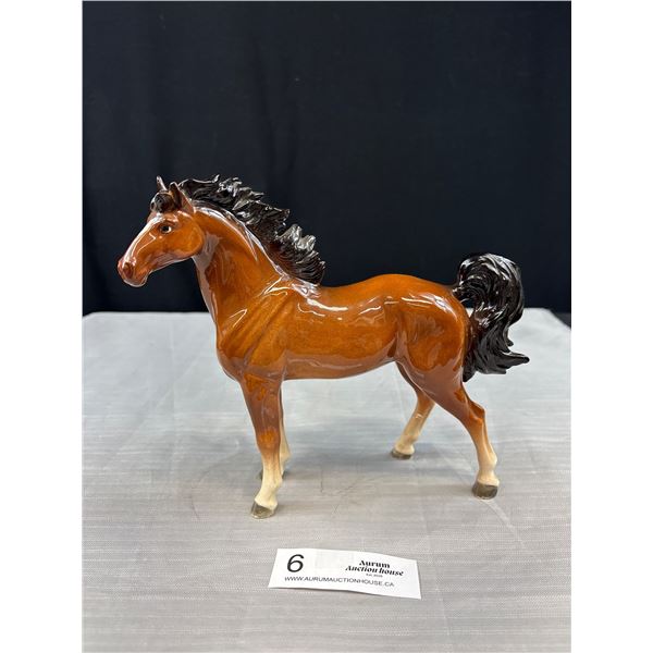 Vintage 7.5" Tall Made in Japan Porcelain Horse