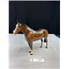 Image 1 : Very Nice 8" Tall Made in England Beswick Horse with Original Sticker on It