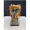 Image 1 : Very Nicely Carved West Coast Native 12" Tall Mask on Stand Signed Ed Simeon