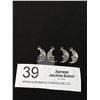 Image 1 : 4 Sterling Man in The Moon Pendants/Charms