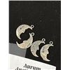 Image 2 : 4 Sterling Man in The Moon Pendants/Charms