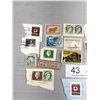 Image 2 : Hundreds of Vintage Stamps (Lots of Canadian)