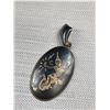 Image 2 : Siam Sterling + Enamel Pendant