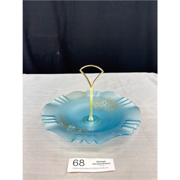 Antique Ruffled Edge Tribit Tray