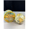 Image 8 : 1985 Signed Wall Plaque, Bunny Planter and Globe In a Box