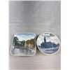 Image 4 : Lot of 8 Decorative Vintage Denmark Plates