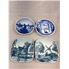 Image 6 : Lot of 8 Decorative Vintage Denmark Plates