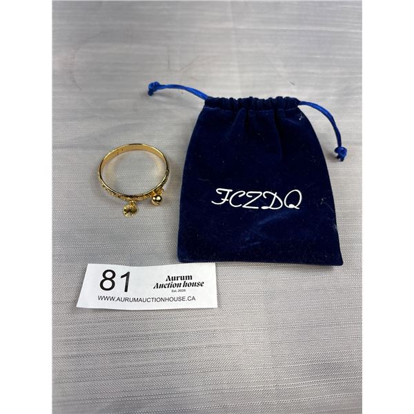 Pretty Baby's Gold Plated Bangle Bracelet