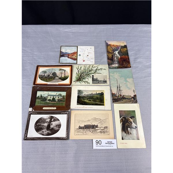 10 Vintage Scottish Postcards