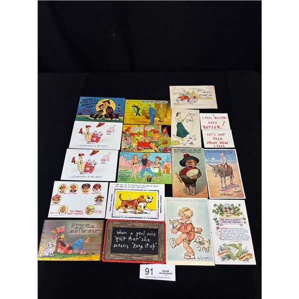A Lot of Early Comical/Funny Postcards