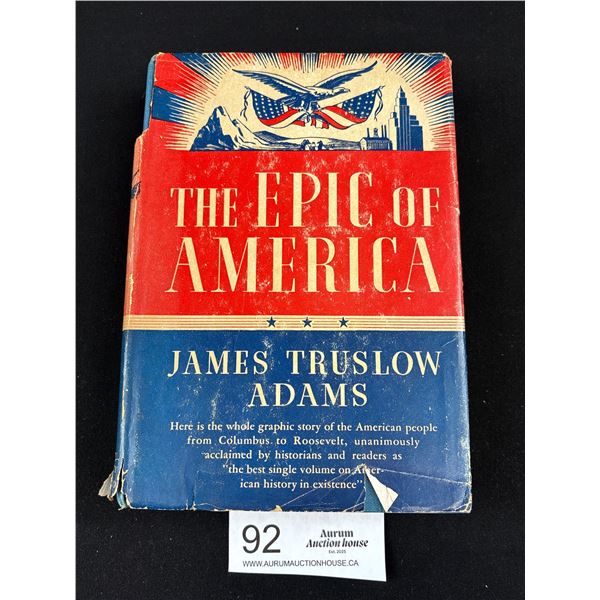 1947 Copy of Epic of America By James Truslow Adams