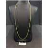 Image 1 : Nice Quality Gold Tone Necklace/Chain 22" Long