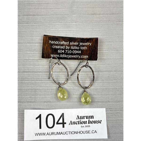 Good Piar of Ildiko Toth Sterling Earrings