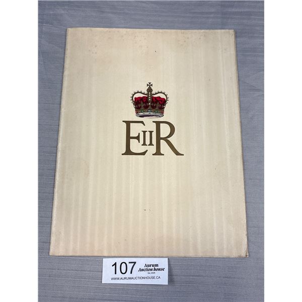 British Petroleum 1953 Coronation Programme of Events