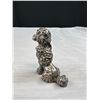 Image 4 : Very Collectible "Ampersand" Pewer Poodle Figure (Heavy)