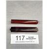 Image 1 : 2 Antique Amber Pipe/Smoking Stems