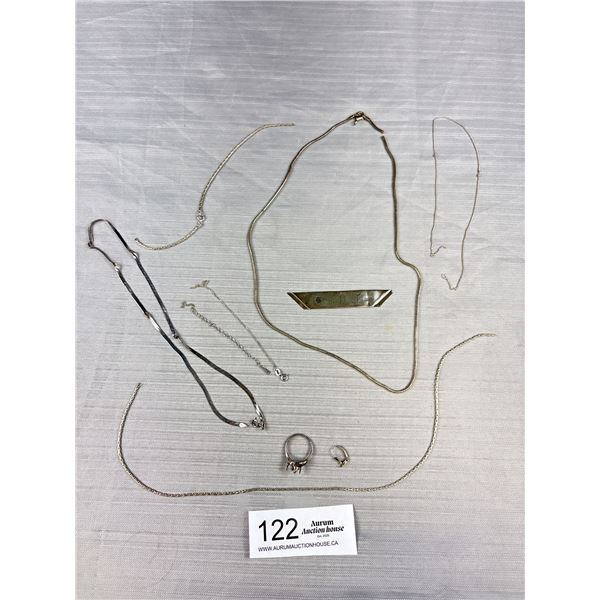 Over 1 Ounce of Sterling Silver Scrap (All Marked)