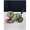 Image 2 : Antique Kitty Kat Friction Tin Cat In Excellent Condition, Box is Rough