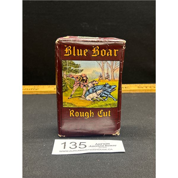 Hard To Find Full Paper Pocket Pouch Blue Boar Rough Cut Pipe Tobacco