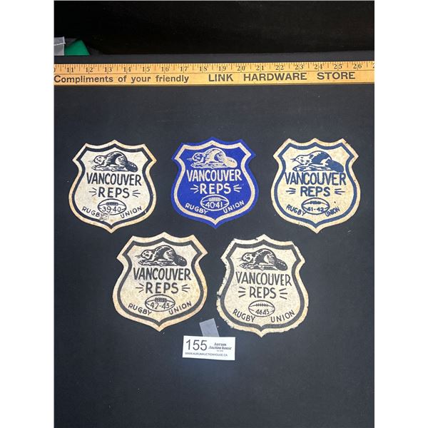 1939-1945 Vancouver Reps Rugby Union Patches