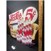 Image 3 : 25" x 18" Embossed Pepsi Cola Tin Sign Pepsico 2021