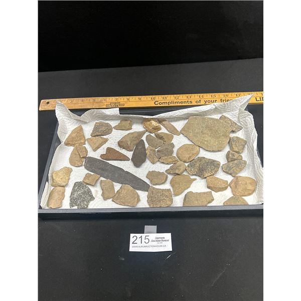 Nice Collection of Native Stoen tools and Artifacts Found in BC Rivers