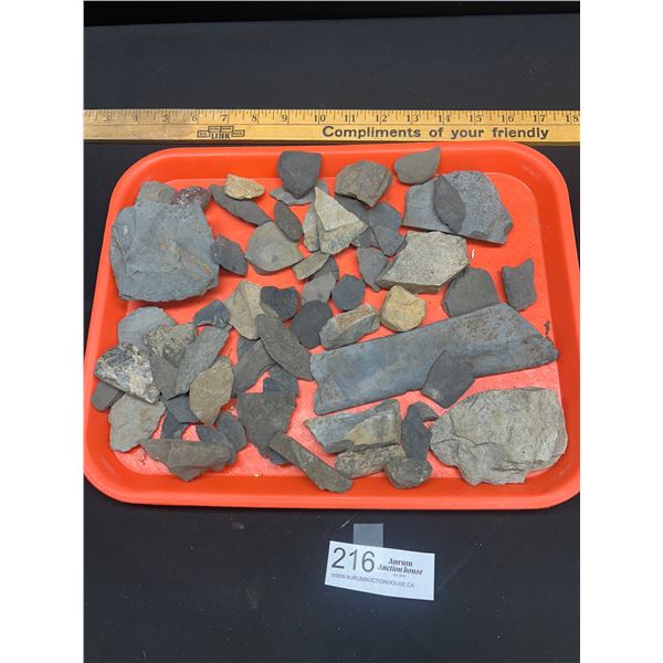 Nice Collection of Native Stoen tools and Artifacts Found in BC Rivers