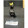 Image 1 : Vintage Ceramic Black Pie Bird