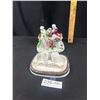 Image 2 : Late 18th Century German Porecelin Figurine Inkwell Cover with Base as Found