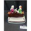 Image 5 : Late 18th Century German Porecelin Figurine Inkwell Cover with Base as Found