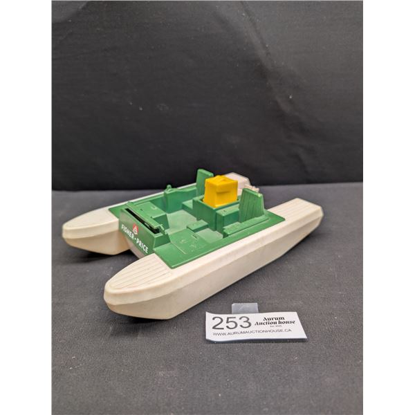 Vintage Fischer Price Adventure People Wilderness Patrol Pontoon Boat